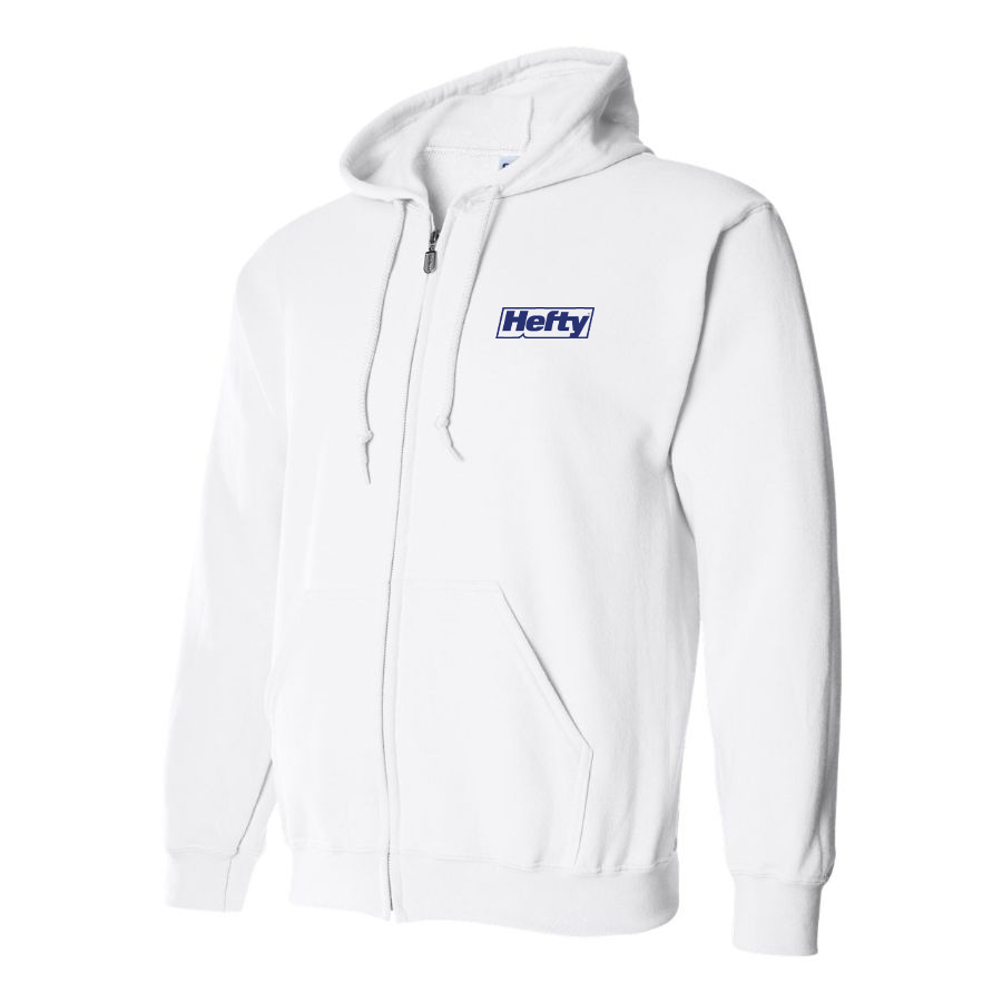 Men's Hefty Logo Zipper Hoodie