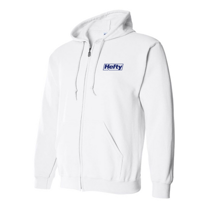 Men's Hefty Logo Zipper Hoodie