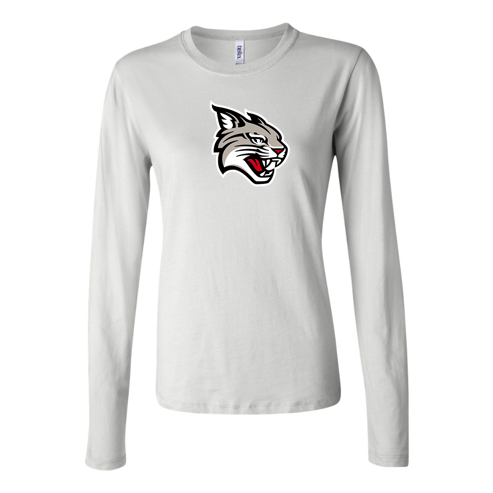 BELLA CANVAS   Davidson Wildcats Jersey Long Sleeve Tee