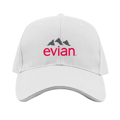 Evian Logo Dad Baseball Cap Hat