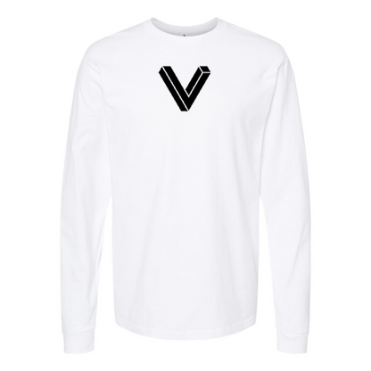 Men's Global Variations Logo Cotton Long Sleeve T-Shirt