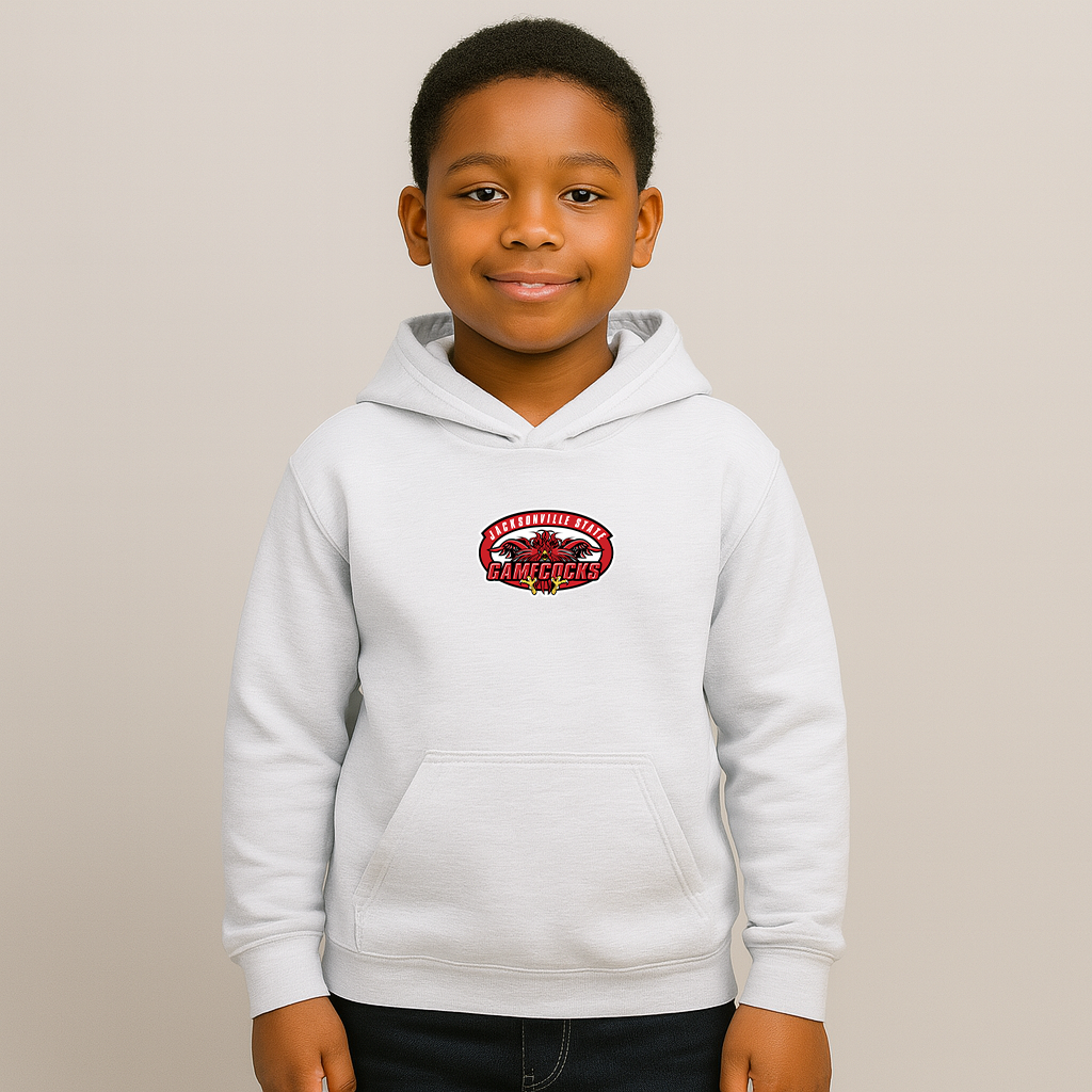 Youth Jacksonville State Gamecocks Logo Pullover Hoodie