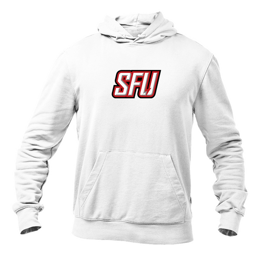 Men's Saint Francis Red Flash Logo Softstyle Midweight Hooded Sweatshirt