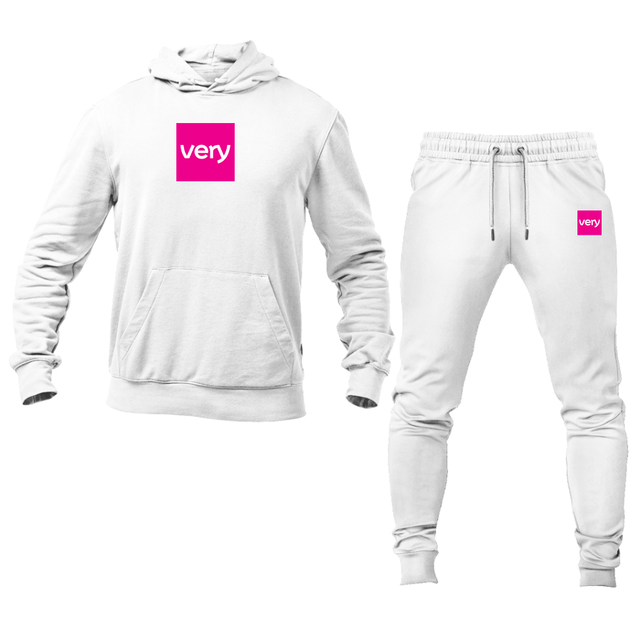 Men's Very  Logo Hoodie Joggers Set