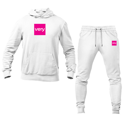 Men's Very  Logo Hoodie Joggers Set