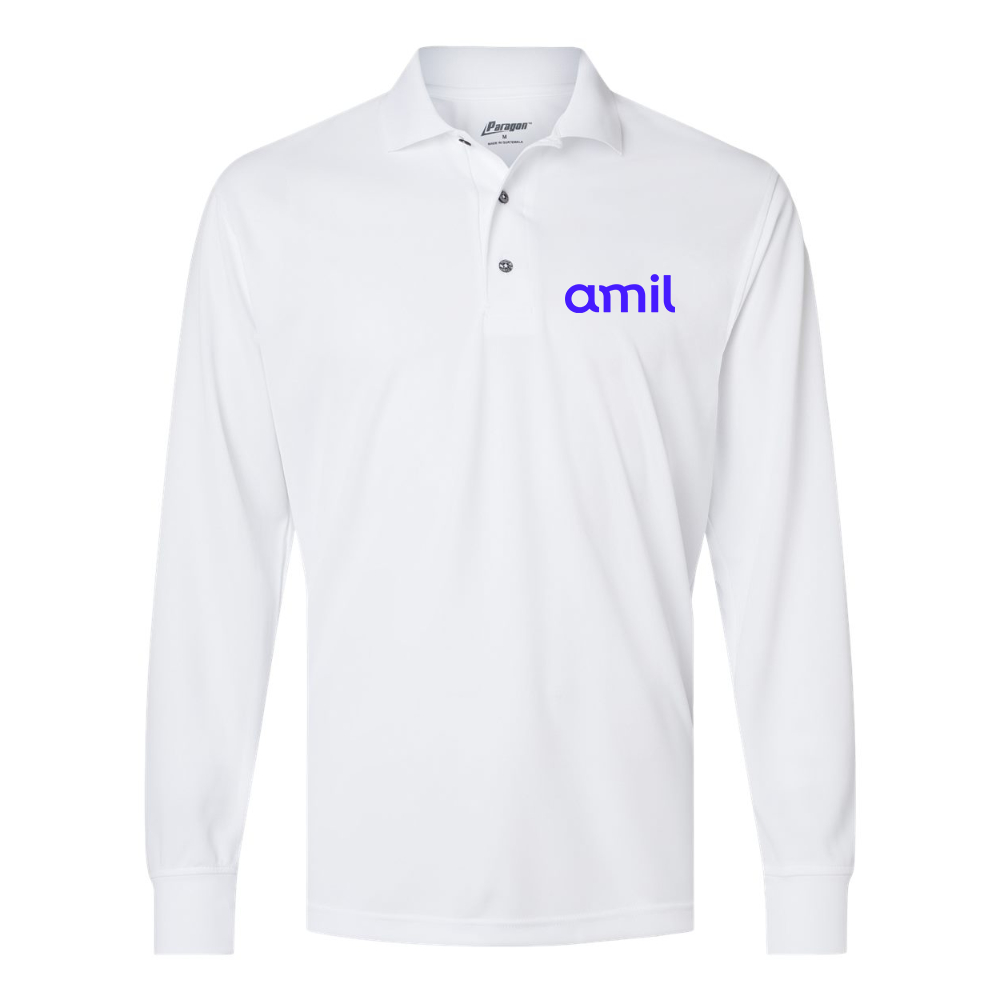 Men's  Amil Paragon Prescott Long Sleeve Polo