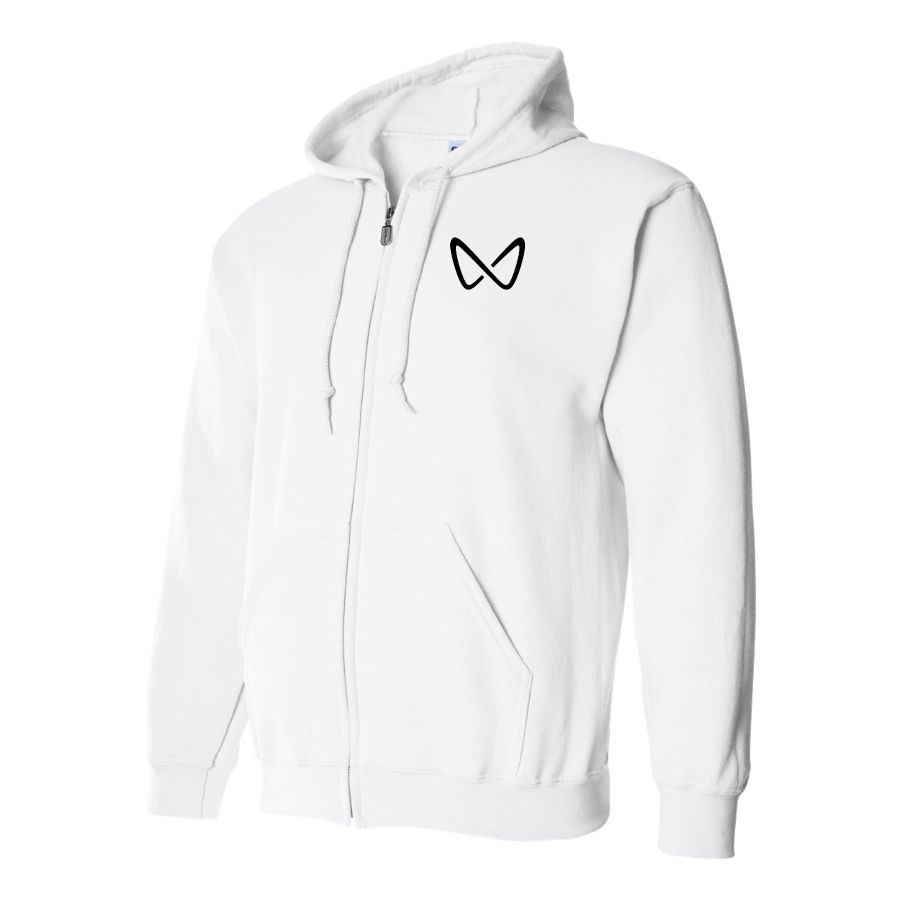 Men's Mahindra Logo Zipper Hoodie