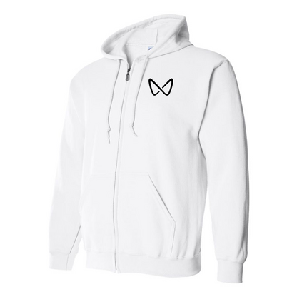 Men's Mahindra Logo Zipper Hoodie