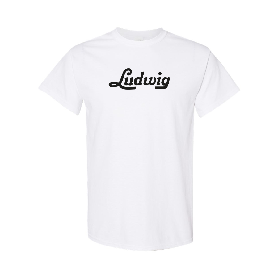 Men's Ludwig  Logo Cotton T-Shirt