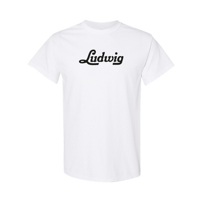 Men's Ludwig  Logo Cotton T-Shirt