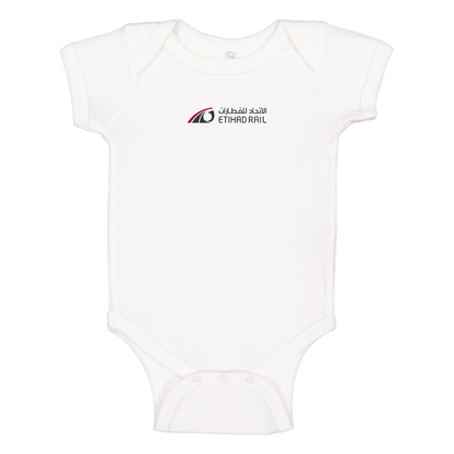 Etihad Rail  Logo Baby Onesie Romper