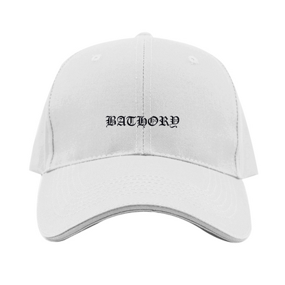 Bathory Logo  Dad Baseball Cap Hat