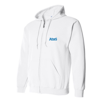 Men's Atos Logo Zipper Hoodie