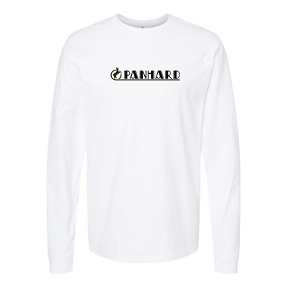 Men's Panhard Logo Cotton Long Sleeve T-Shirt