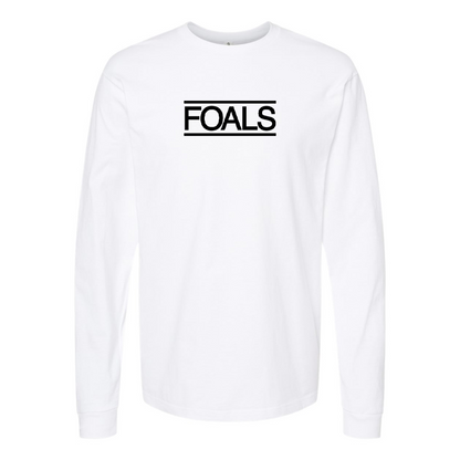 Men's Foals Logo Cotton Long Sleeve T-Shirt