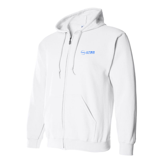 Men's SAIC Motor Logo Zipper Hoodie