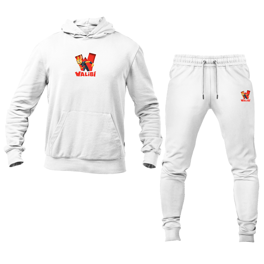 Men's Walibi Logo Hoodie Joggers Set