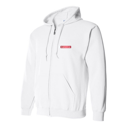 Men's Danzka Logo Zipper Hoodie