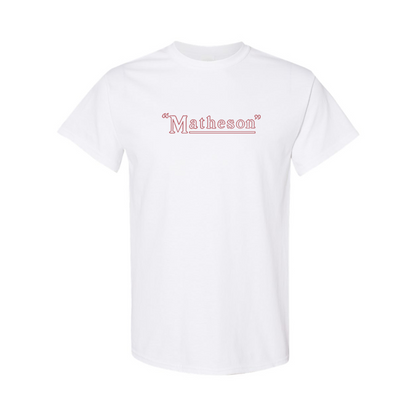 Men's Matheson Logo Cotton T-Shirt