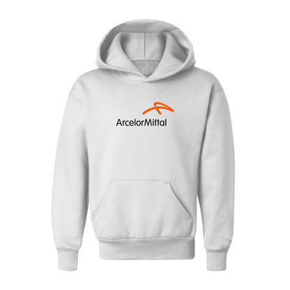 Youth Arcelormittal Logo Pullover Hoodie