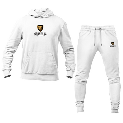 Men's Lvchi Logo Hoodie Joggers Set