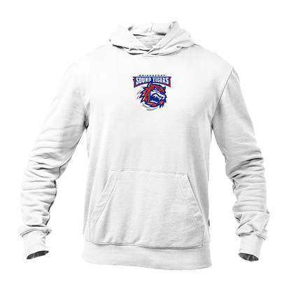Men's Bridgeport Sound Tigers Logo Pullover Hoodie
