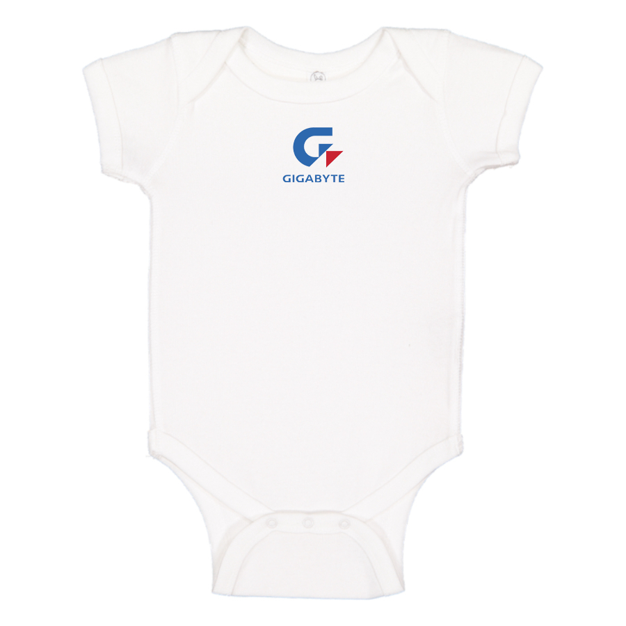 Gigabyte Logo Baby Onesie Romper