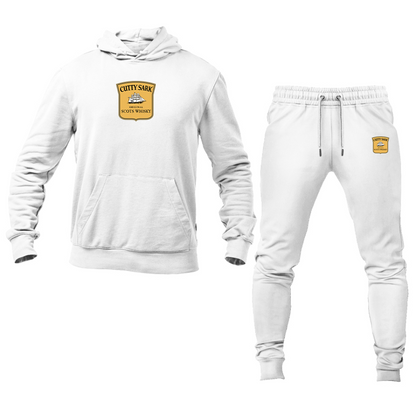 Men's Cutty Sark Logo Hoodie Joggers Set