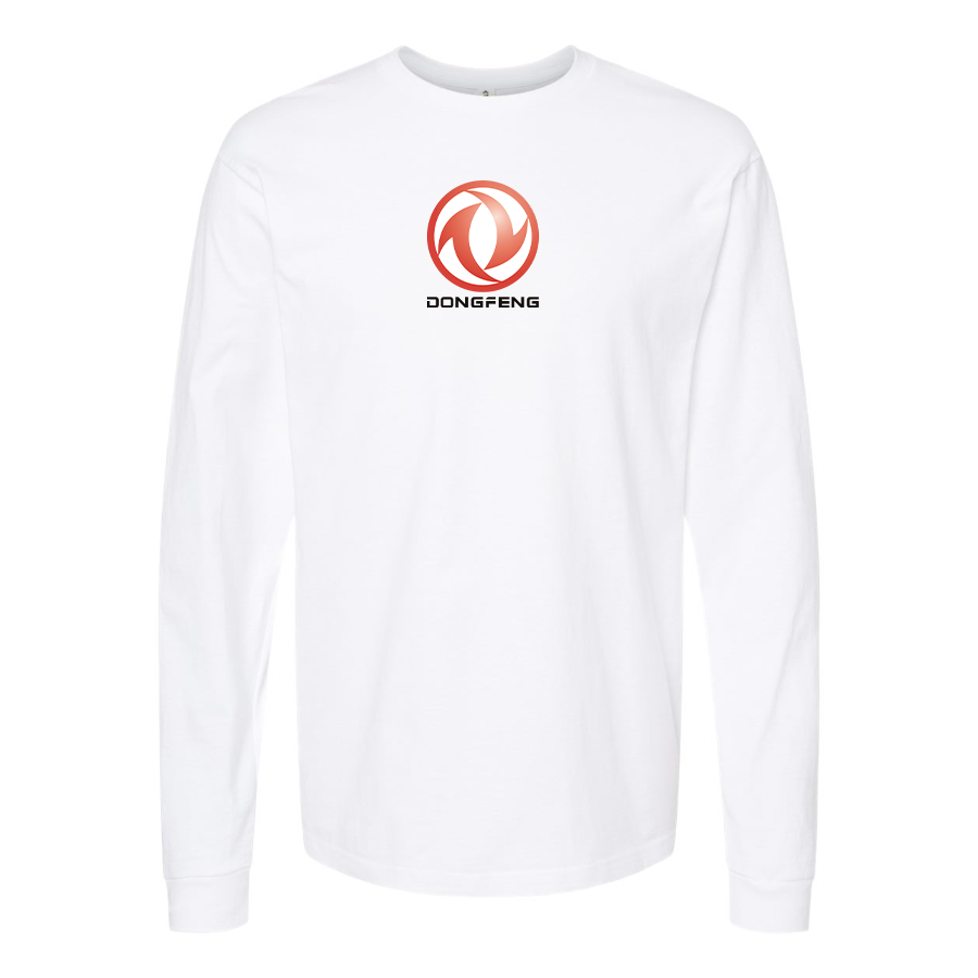 Youth Dongfeng Logo Cotton Long Sleeve T-Shirt )