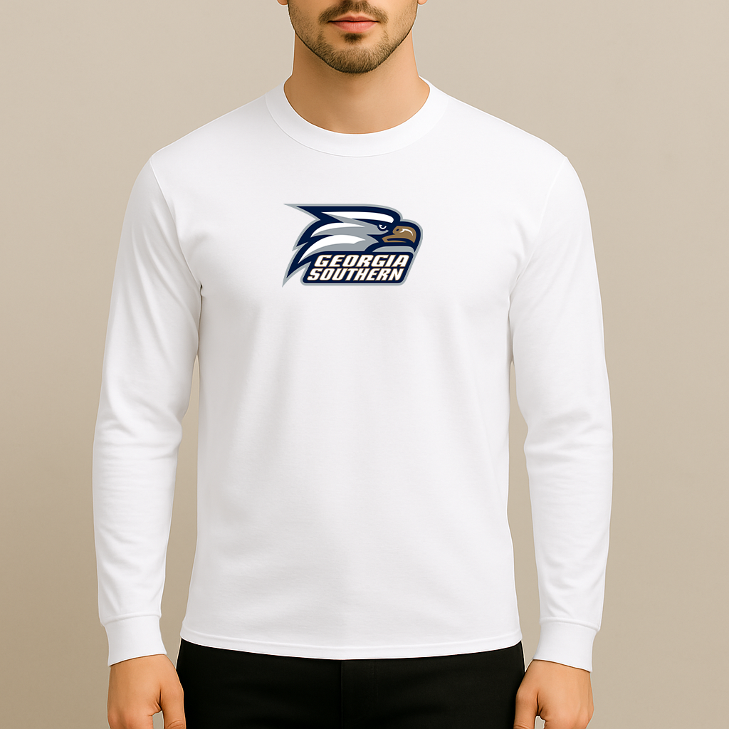 Men's Georgia Southern Eagles Logo Long Sleeve T-Shirt