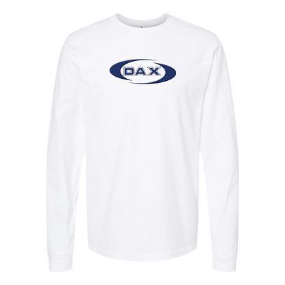 Men's Dax Cars Logo Cotton Long Sleeve T-Shirt