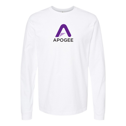 Men's Apogee Electronics Logo Cotton Long Sleeve T-Shirt