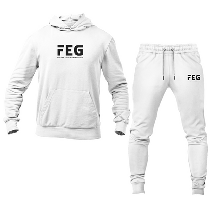 Men's FEG Logo Hoodie Joggers Set