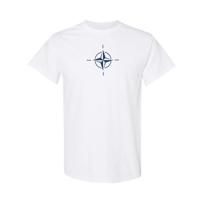 Men's Nato Emblem Logo Cotton T-Shirt