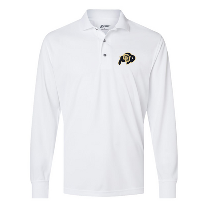 Men's  Colorado Buffaloes  Paragon Prescott Long Sleeve Polo