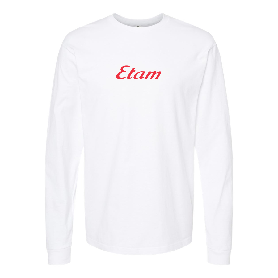 Men's Etam Logo Long Sleeve T-Shirt