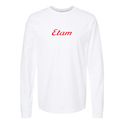 Men's Etam Logo Long Sleeve T-Shirt