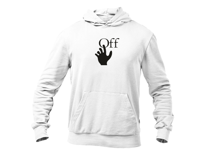 Men's Off-White Hand Softstyle Midweight Hooded Sweatshirt