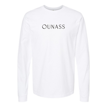 Men's Ounass Logo Cotton Long Sleeve T-Shirt