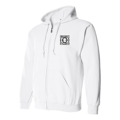 Men's Secret Lab Symbol Logo Zipper Hoodie