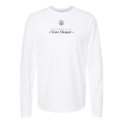 Men's Veuve Clicquot  Logo Cotton Long Sleeve T-Shirt