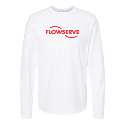 Men's Flowserve Logo Cotton Long Sleeve T-Shirt