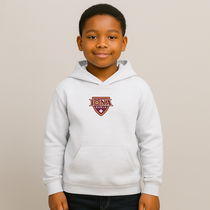 Youth Iona Gaels Logo Pullover Hoodie