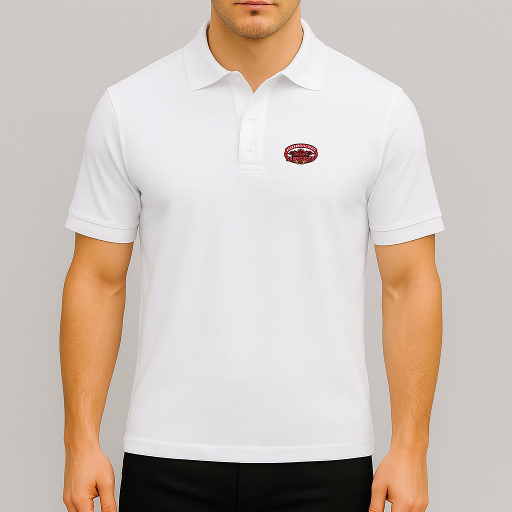 Men's Jacksonville State Gamecocks Logo Dry Blend Polo