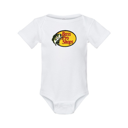 Bass Pro Shops Logo Rabbit Skins Infant Baby Rib Bodysuit