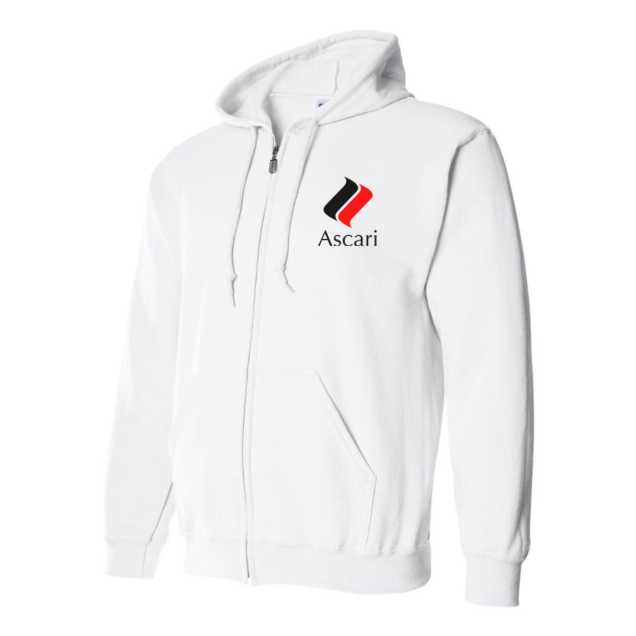 Men's Ascari Logo Zipper Hoodie