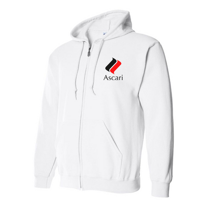 Men's Ascari Logo Zipper Hoodie