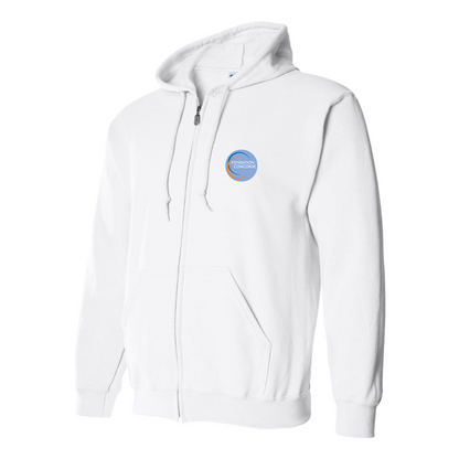 Men's Fondation Concorde Logo Zipper Hoodie