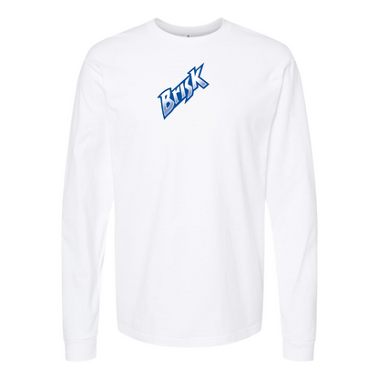 Men's Brisk Logo Cotton Long Sleeve T-Shirt