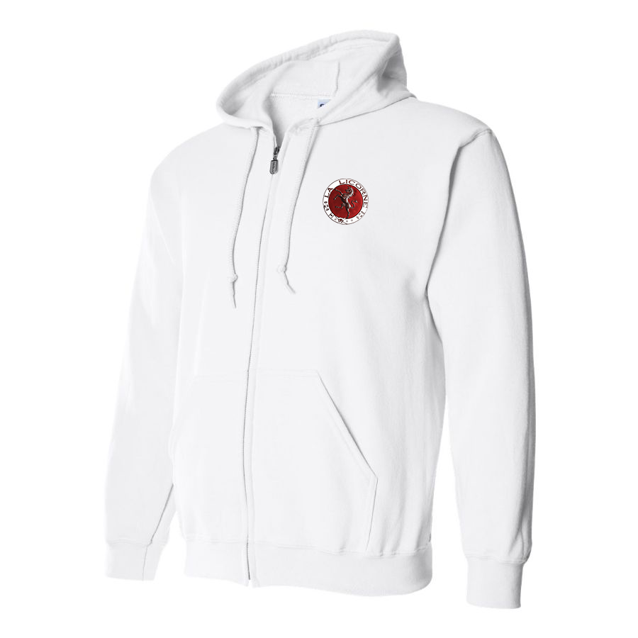 Men's Corre La Licorne Logo Zipper Hoodie